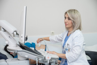 Liver elastography. sonographer Kristine Martirosyan